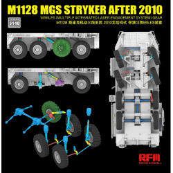 Maqueta RFM 1/35 M1128 MGS Stryker After 2010 con sistema MILES 2