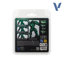 Vallejo True Metallic Metal – Dusken Green Paint Set 2