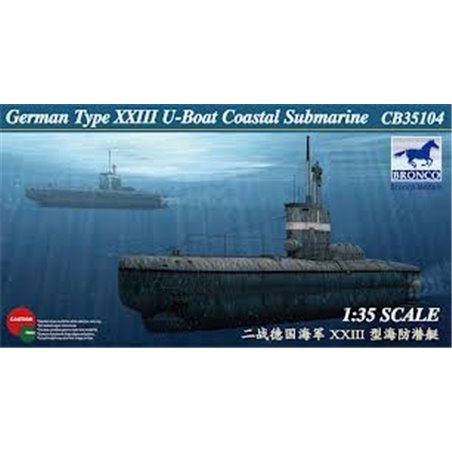 1/35 German Type XXIII U-Boat Coastal Submarine