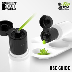 Green World Stuff Set x6 Intensity Inks - Set 1 2