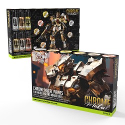 Green World Stuff Paint Set - CHROME 2