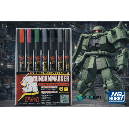 Mr-Hobby Gundam Marker Zeon Set