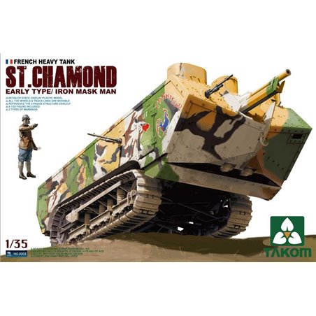 1/35 French Heavy Tank St. Chamond Early Type