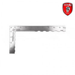 Titans Hobby TTH059 L Ruler with Engraving Guide 2