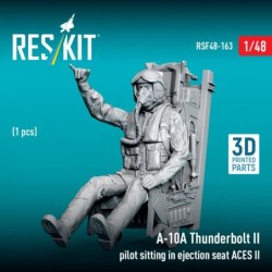 A-10A Thunderbolt II pilot sitting in ejection seat ACES II (1 pcs) (3D Printed) 2