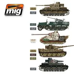 EARLY / MIDDLE GERMAN COLORS SET 2