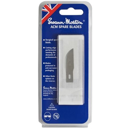 No.22 Blade to fit SM9106 No.2 and SM9107 no.5 handle in pack of 5 blades
