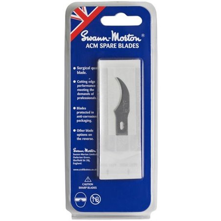 No.28 Blade to fit SM9106 No.2 and SM9107 no.5 handle in pack of 5 blades. 