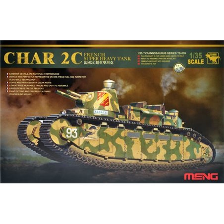 1/35 French Super Heavy Tank CHAR 2C