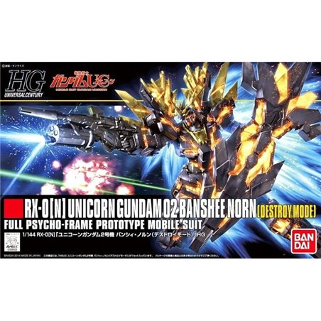 1/144 HGUC Unicorn Gundam 2 Banshee Norn (Destroy Mode) 