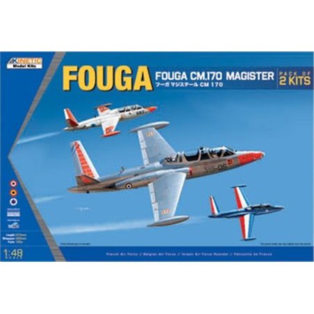 1/48 Fouga CM.170 Magister (2 kits)