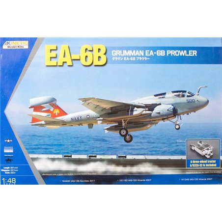 Kinetic 1/48 Grumman EA-6B Prowler aircraft model kit