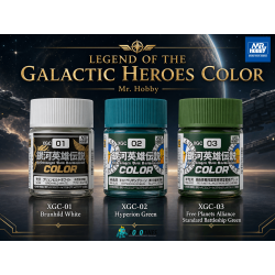 Mr Hobby Legend of the Galactic Heroes Color 18 ml colores Free Planets y Empire
