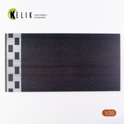 F1 Start Position Base - Acrylic 3 mm (180 x 357 mm) (210 g) (1/20) 2