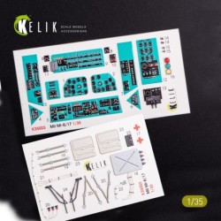 Mi-8MT/Mi-17 interior 3D decals for Trumpeter kit
