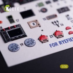 M1240A M-ATV - interior 3D decals for RFM kit 2