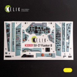 SU-27 - interior 3D decals for Trumpeter kit 2