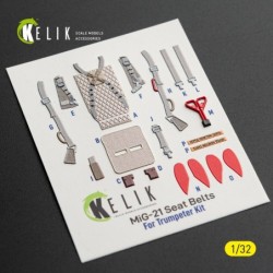 MiG-21 F-13 - interior 3D decals for Trumpeter kit 2