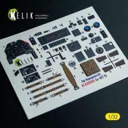 Ju-87D - interior 3D decals for Hasegawa kit 2
