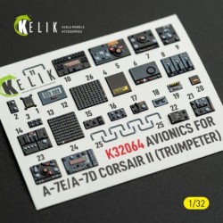 Avionics for A-7E/D CORSAIR II - exterior 3D decals for Trumpeter kit 2