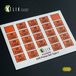 ADR Plates Set Type 2 - Decal for models 2