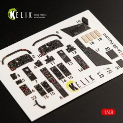 IA-58 Pucara interior 3D decals for Kinetic kit 2