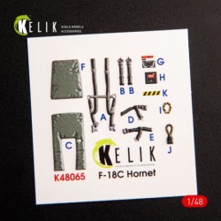 F-18C Hornet interior 3D decals for Hasegawa kit 2