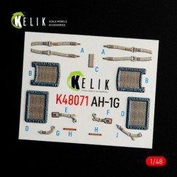 AH-1G interior 3D decals forICM/SpecialHobby kit 2