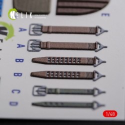 KI-21 interior 3D decals for ICM kit 2
