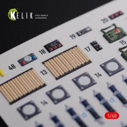 CH-47F interior 3D decals for Italeri kit 2