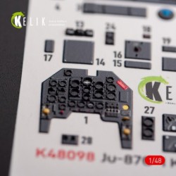 Ju-87G-1 Kanonenvogel - interior 3D decals for Italeri kit 2