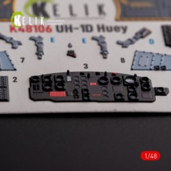 UH-1D Huey - interior 3D decals for Zimi Model/KittyHawk kit 2