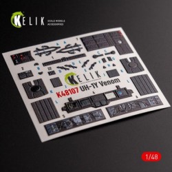 UH-1Y Venom - interior 3D decals for Zimi Model/KittyHawk kit