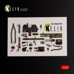 ?-47D Thunderbolt interior 3D decals for Italeri/Academy kit