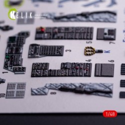A-10A - interior 3D decals for Tamiya kit 2