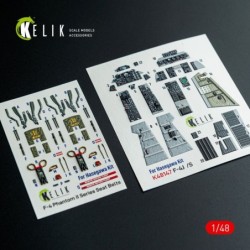 F-4J/S - interior 3D decals for Hasegawa kit 2