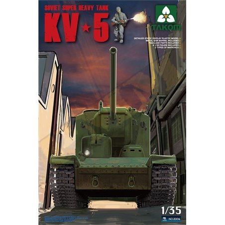 1/35 Russia KV-5 Super Heavy Tank