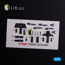 Eurocopter Tiger UHT/HAP interior 3D decals for Revell kit 2