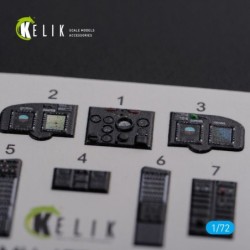 MH-47E interior 3D decals for Italeri kit 2