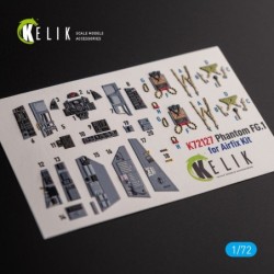 FG.1 Phantom - interior 3D decals for Airfix kit