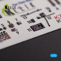 Ki-100-I - interior 3D decals for FineMolds kit 2