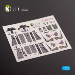 T-2 Advanced Trainer - interior 3D decals for Platz kit 2
