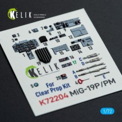 MiG-19P/PM - interior 3D decals for ClearProp kit 2