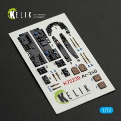 Ar-240 - interior 3D decals for Revell kit 2