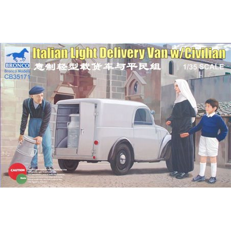 1/35 Italian Light Delivery Van w/Civilian