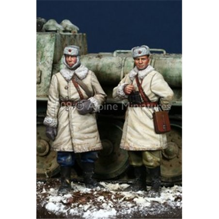 1/35 WWII Russian AFV Crew Set