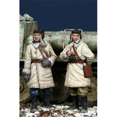 1/35 WWII Russian AFV Crew Set