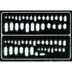 Ovale Gravierschablone