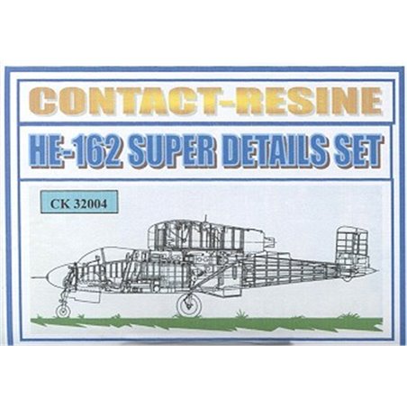 1/32 He 162 Super Detail Set (for Revell 1/32) 
