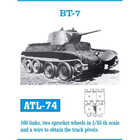 Friul Model 1/35  ATL-74 BT-7 Track Links